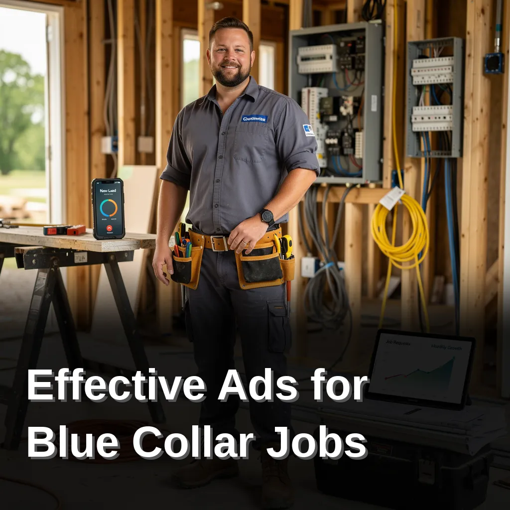 Why Are Blue-Collar Businesses Struggling to Attract Leads, Effective Ads for Blue Collar Jobs