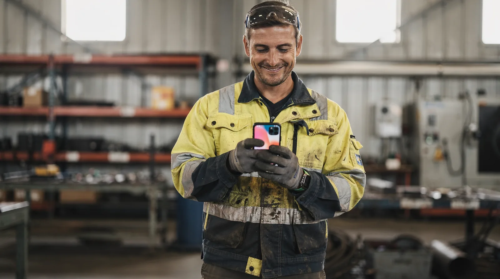 Recruiter reviewing a Facebook job ad campaign dashboard for skilled trade candidates